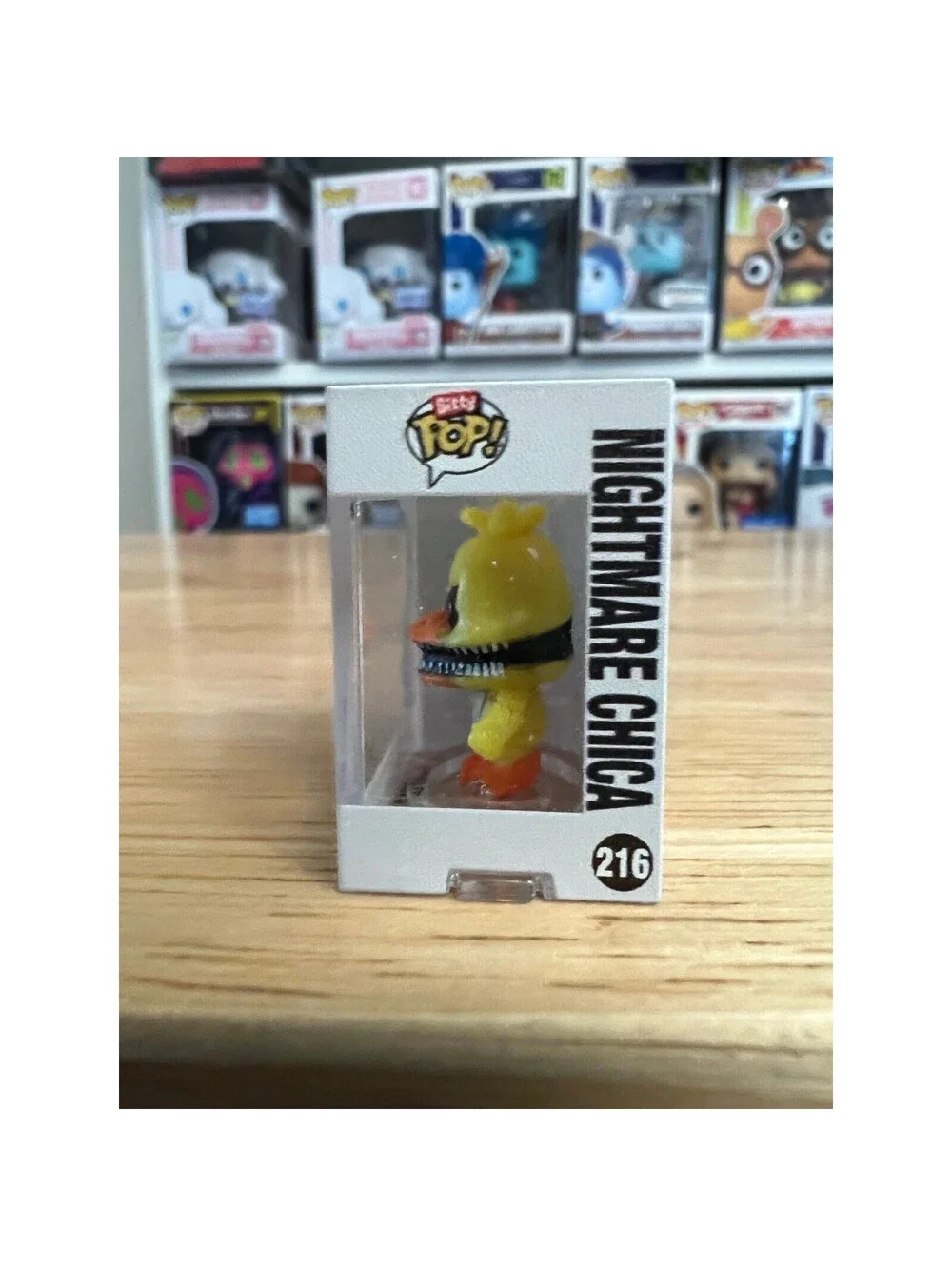 BITTY Nightmare Chica Five Nights Freddy's 1-Inch Funko Pop #216 5naf Horror 5